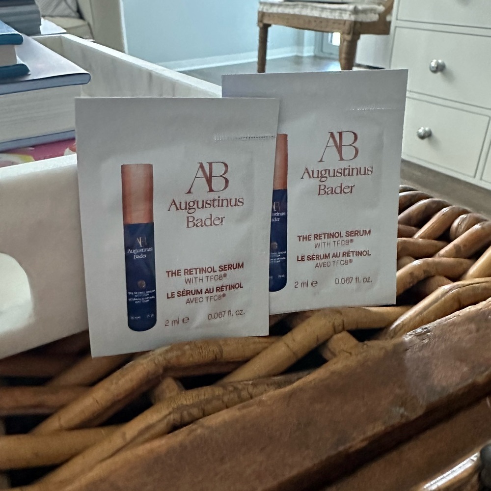 New. 2 x AUGUSTINUS BADER 2ml each/ 4 total The Retinol Serum